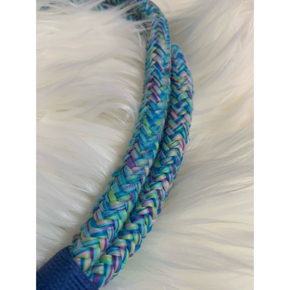 Dog Mermaid Blue My Leash Custom Dog Accessories Collar And Leash Set
